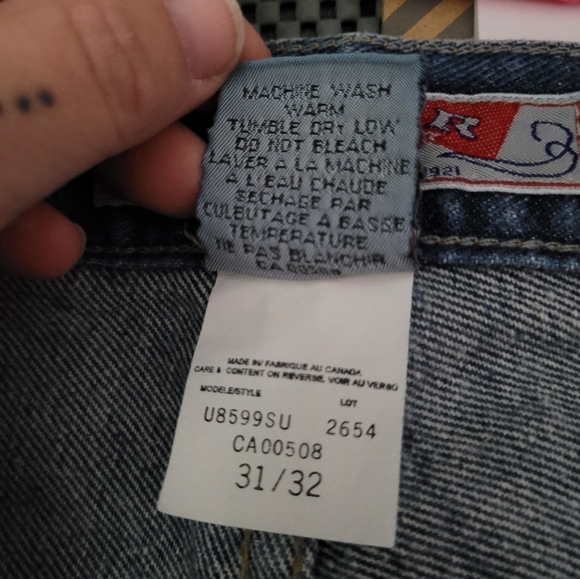 SILVER | high waist straight leg button fly 100% cotton mom jeans - Picture 9 of 10